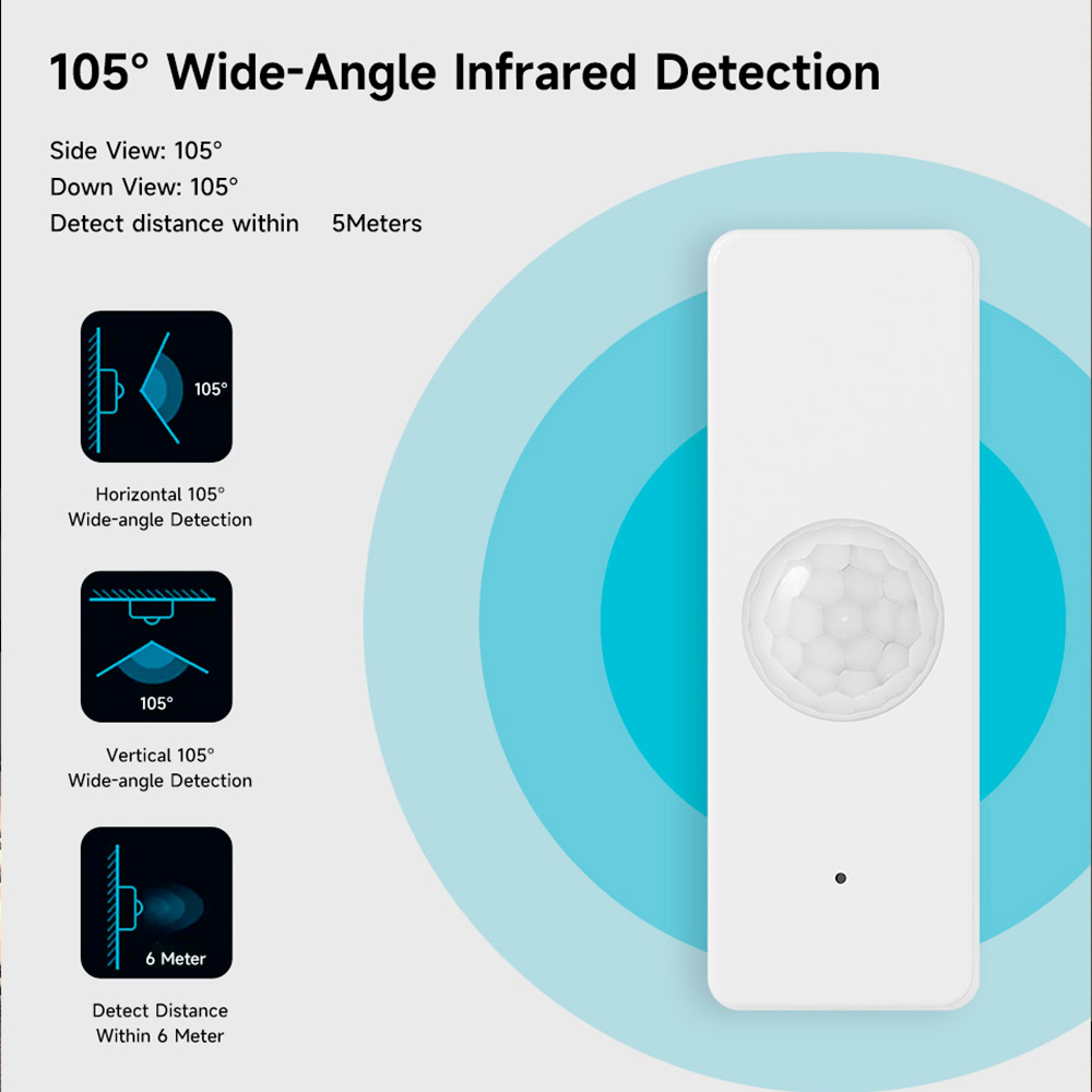 WiFi Smart PIR Motion Sensor T - Home Security With Ai recensie en prijs
