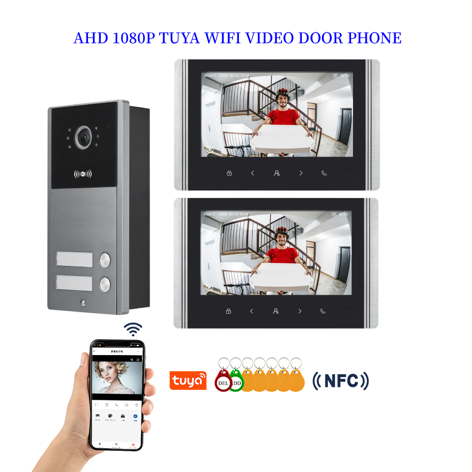 2 Units WIFI Video Intercom RF - Home Security Units recensie en prijs