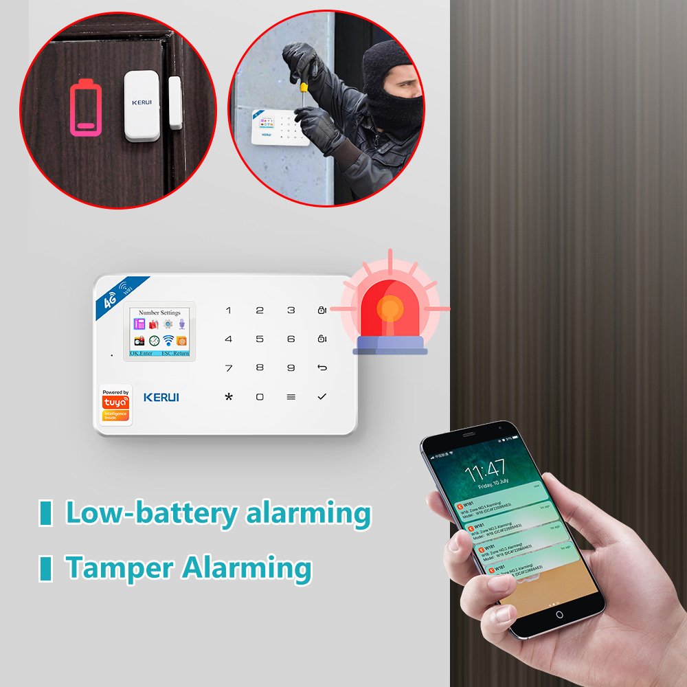 KERUI Tuya Smart W181 Home Sec - Home Security Units recensie en prijs
