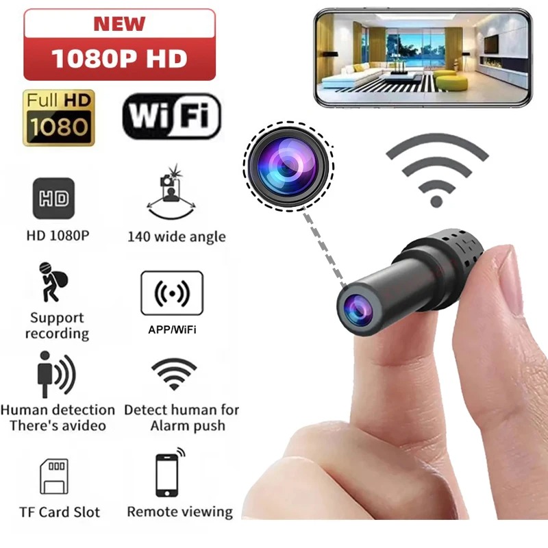 Mini WiFi Camera HD 1080P Indo - Home Security Wifi Camera recensie en prijs