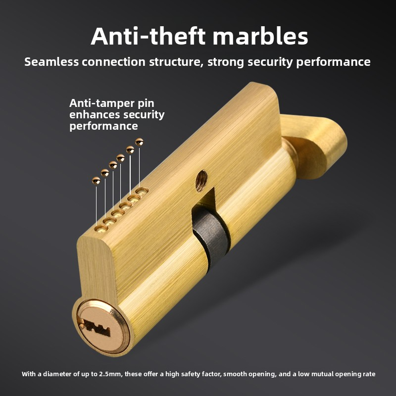 Door Cylinder Lock Biased 70mm - Home Security Brand recensie en prijs