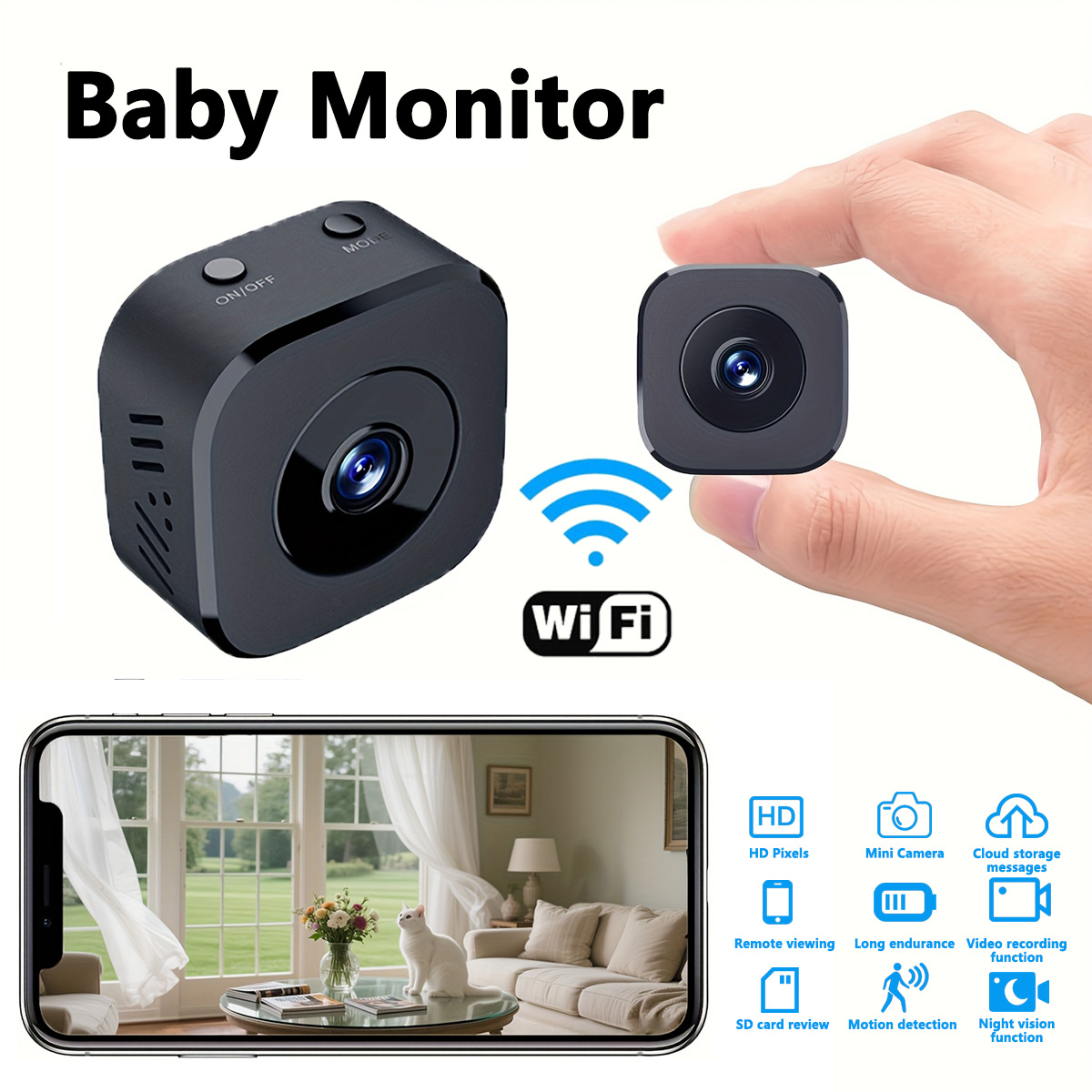 1080P HD Mini WiFi Camera Indo - Home Security Wifi Camera recensie en prijs