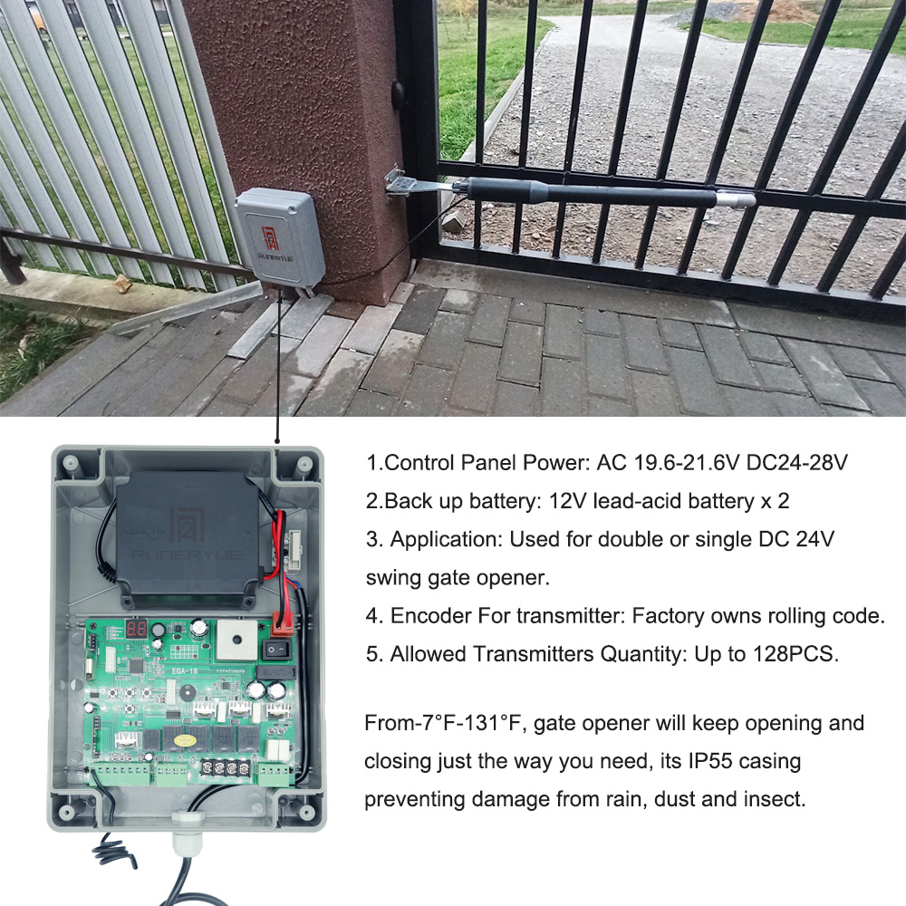 Electric Gate Opener Medium Du - Home Security Electric Fence recensie en prijs