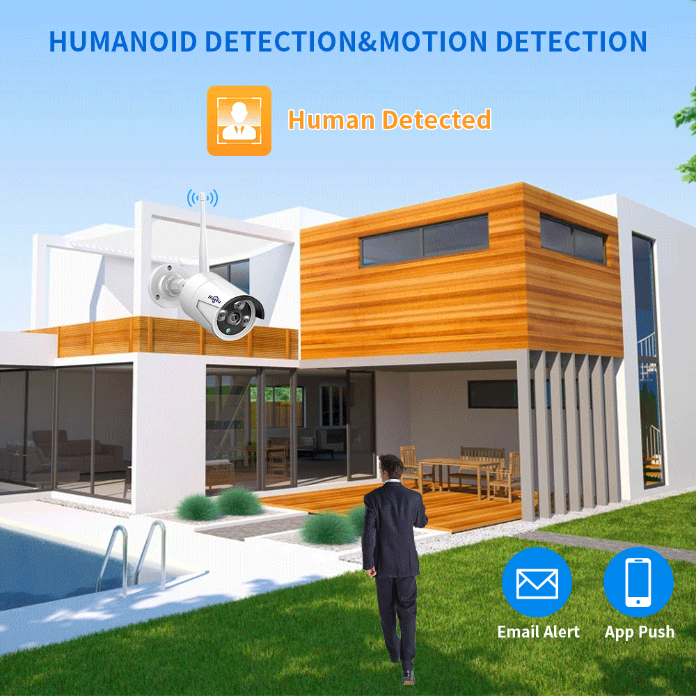 Hiseeu 3/5/8MP WiFi CCTV Camer - Home Security Wifi Camera recensie en prijs