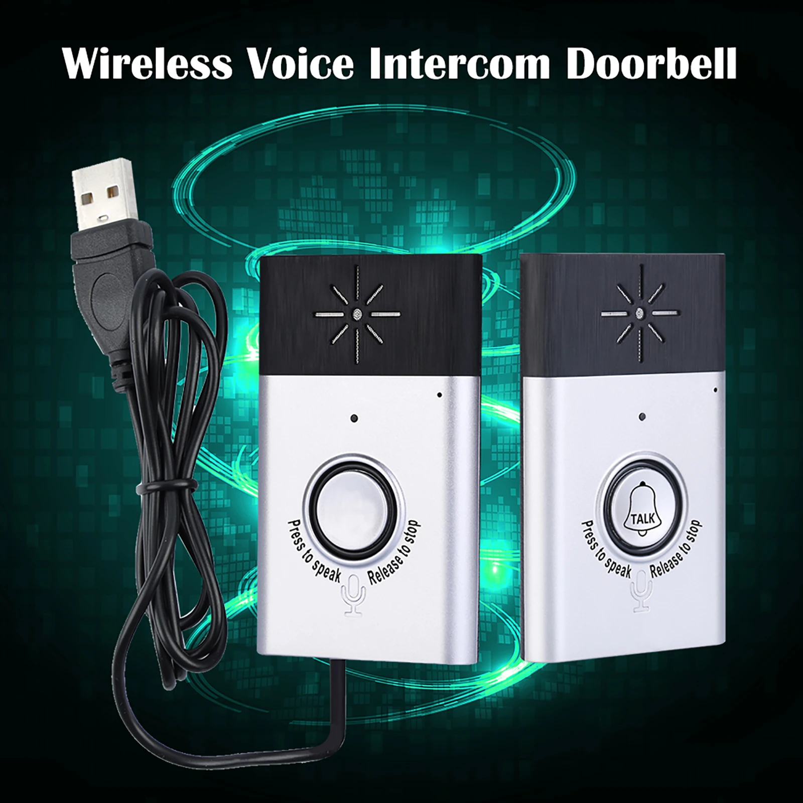 Wireless Voice Intercom Doorbe - Home Security Units recensie en prijs