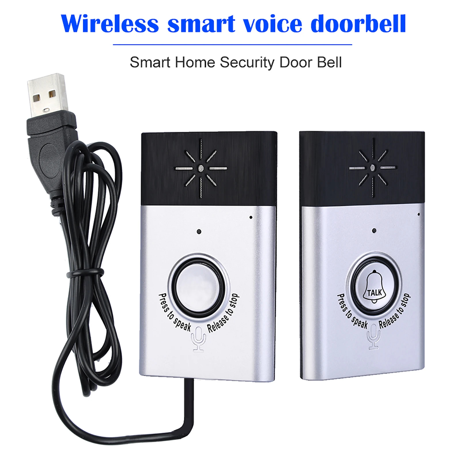 Wireless Voice Intercom Doorbe - Home Security Units recensie en prijs
