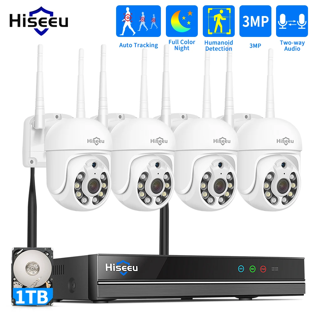 Hiseeu 5MP WiFi CCTV Camera Se - Home Security Wifi Camera recensie en prijs