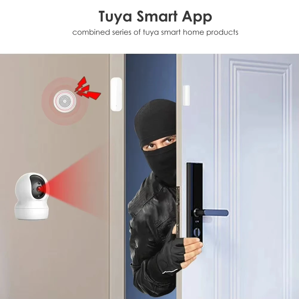 Tuya Zigbee/WiFi Magnetic Door - Window Alarm Sensor recensie en prijs