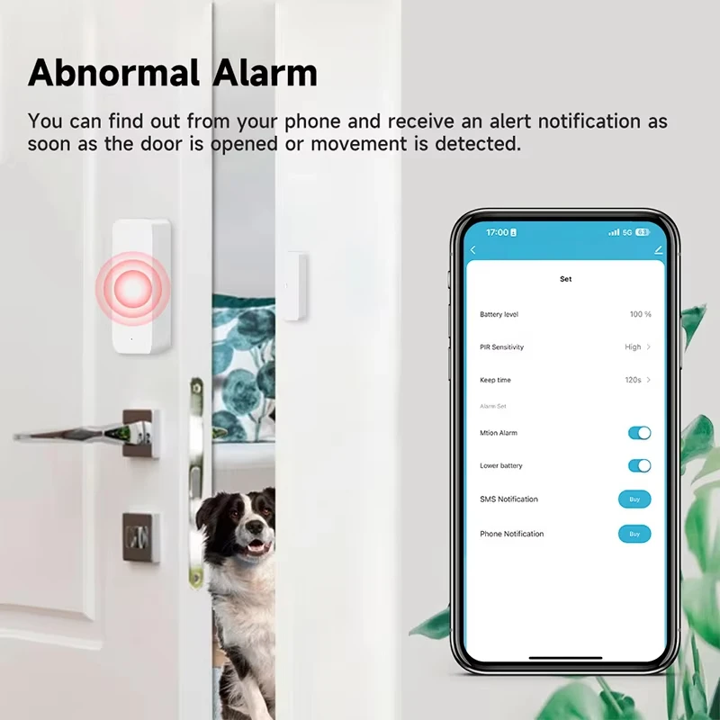Tuya Zigbee/WiFi Magnetic Door - Window Alarm Sensor recensie en prijs