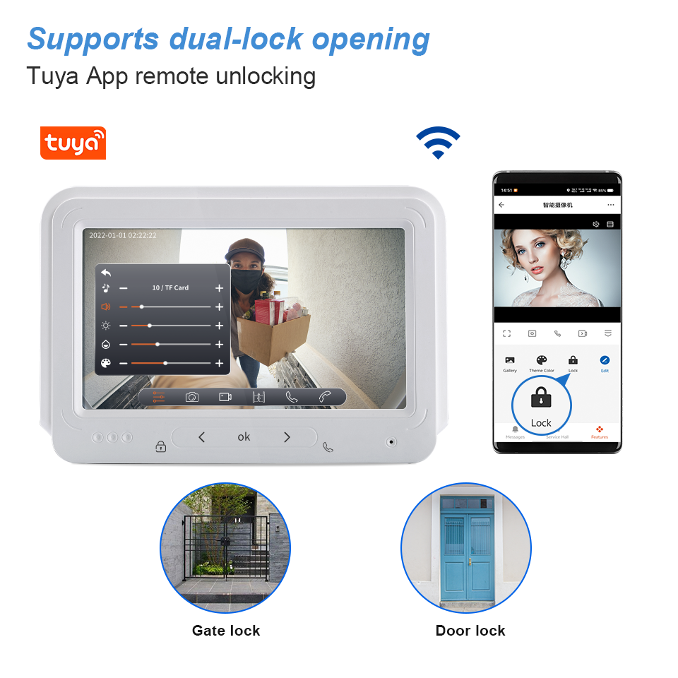 Tuya WIFI Video Intercom Syste - Home Security Units recensie en prijs