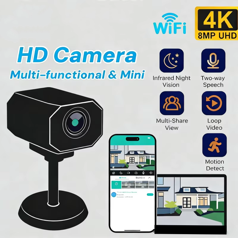 4K HD WiFi Security Camera for - Home Security Recorder recensie en prijs