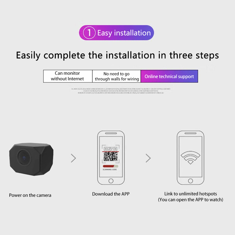 4K HD WiFi Security Camera for - Home Security Recorder recensie en prijs