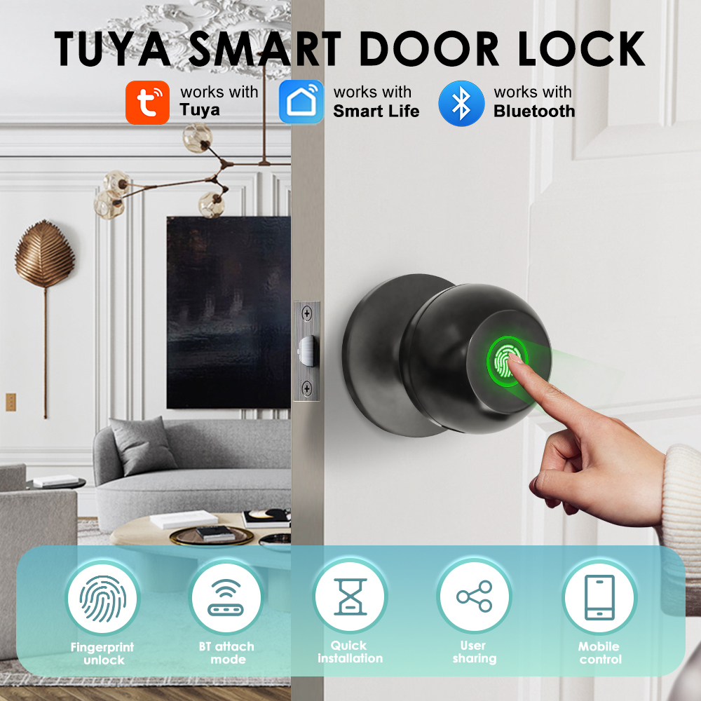 Tuya Smart Door Locks Bluetoot - Home Security Lock System recensie en prijs