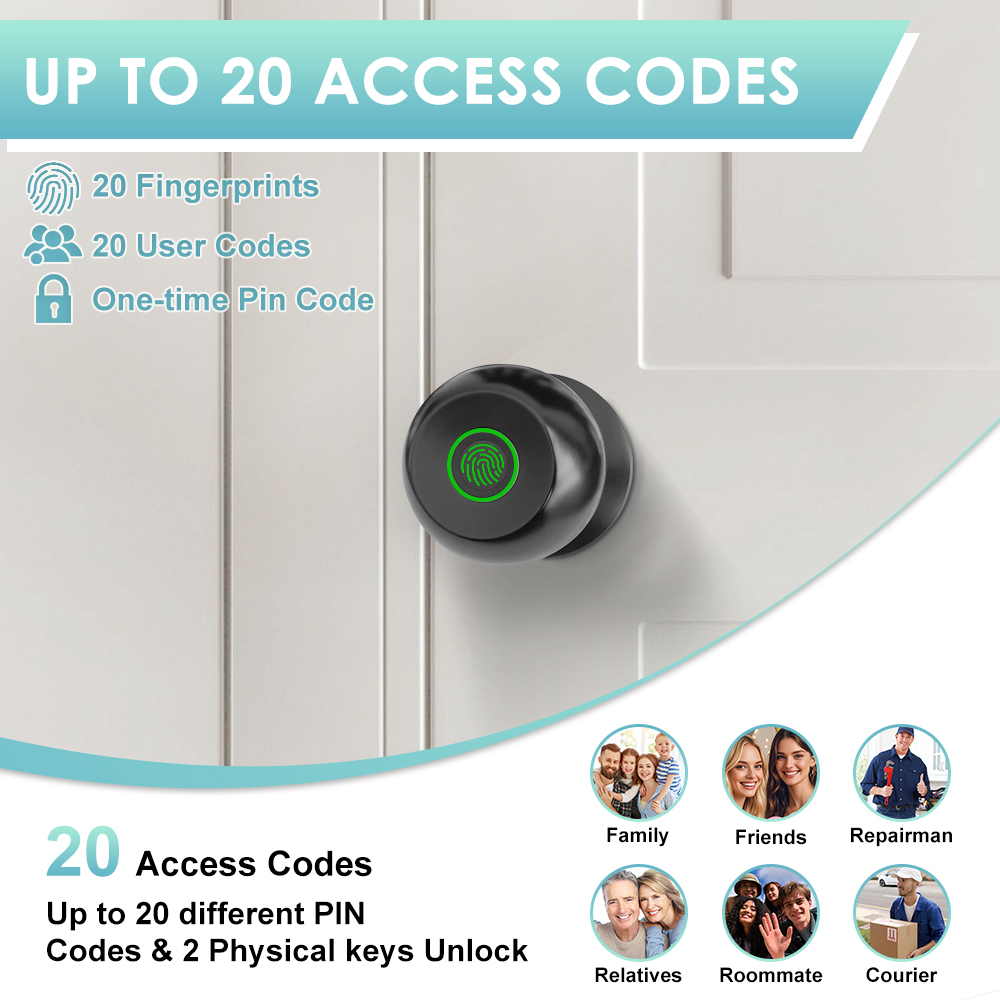 Tuya Smart Door Locks Bluetoot - Home Security Lock System recensie en prijs