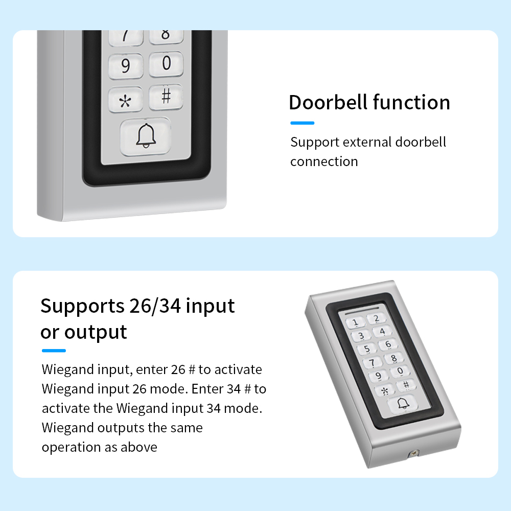 RFID Access Control System Key - Home Security Lock System recensie en prijs