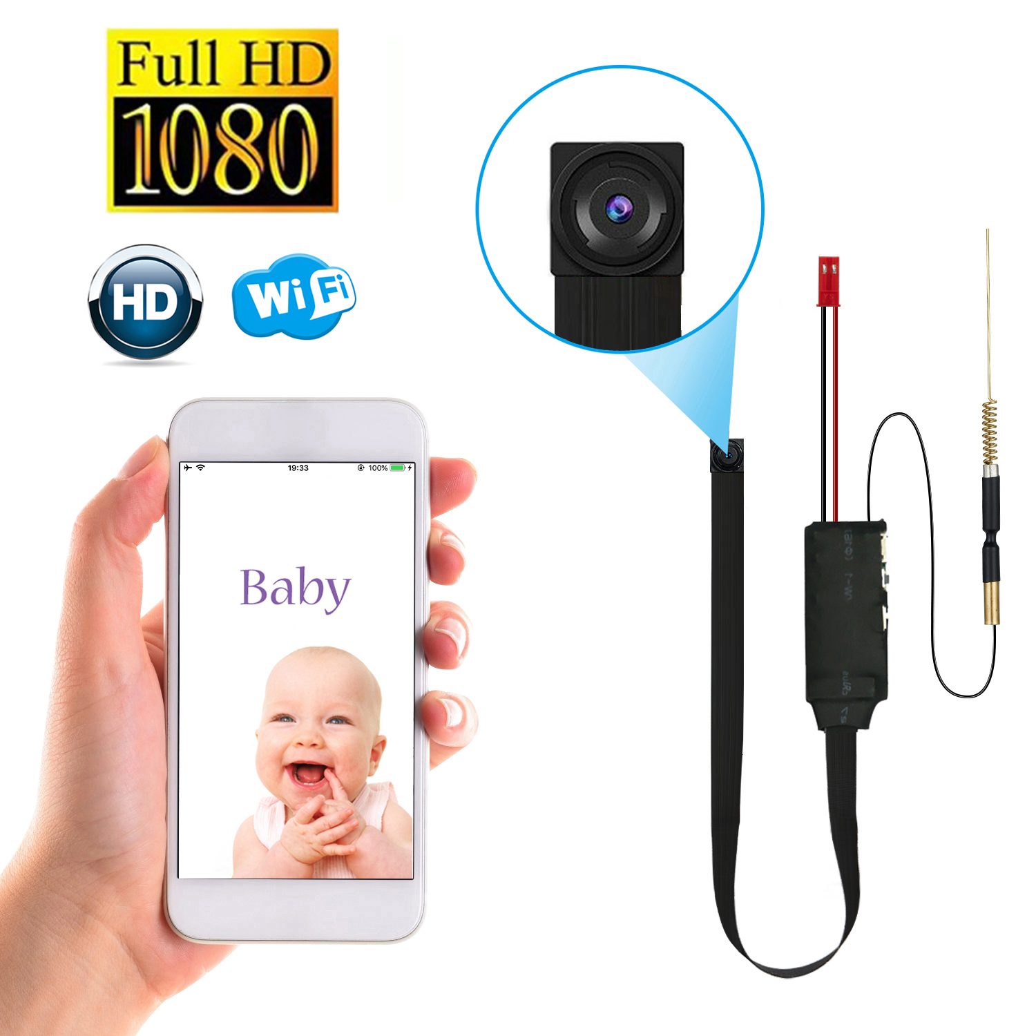 DIY WiFi Mini Camera Module Mo - Home Security Recorder recensie en prijs