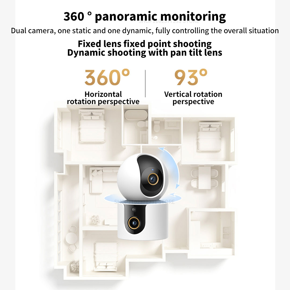 2025 Xiaomi Smart Camera C500  - Home Security Camera Xiaomi Mi 360 recensie en prijs