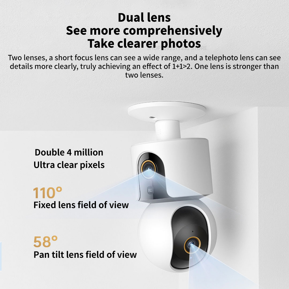 2025 Xiaomi Smart Camera C500  - Home Security Camera Xiaomi Mi 360 recensie en prijs