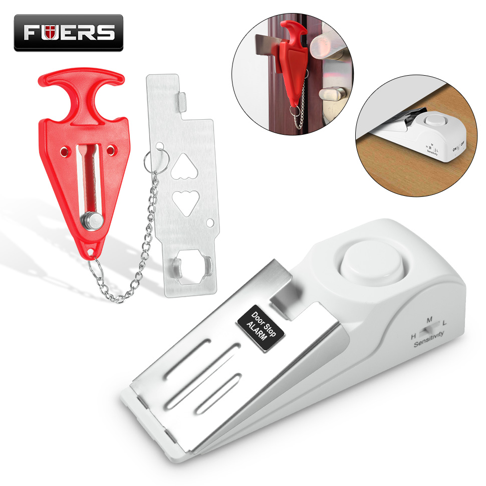 FUERS Wireless Door Stop Alarm - Home Security Lock System recensie en prijs