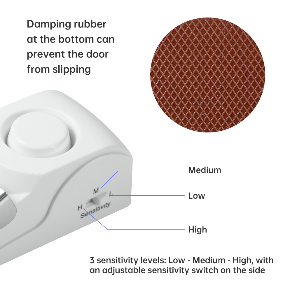 FUERS Wireless Door Stop Alarm - Home Security Lock System recensie en prijs