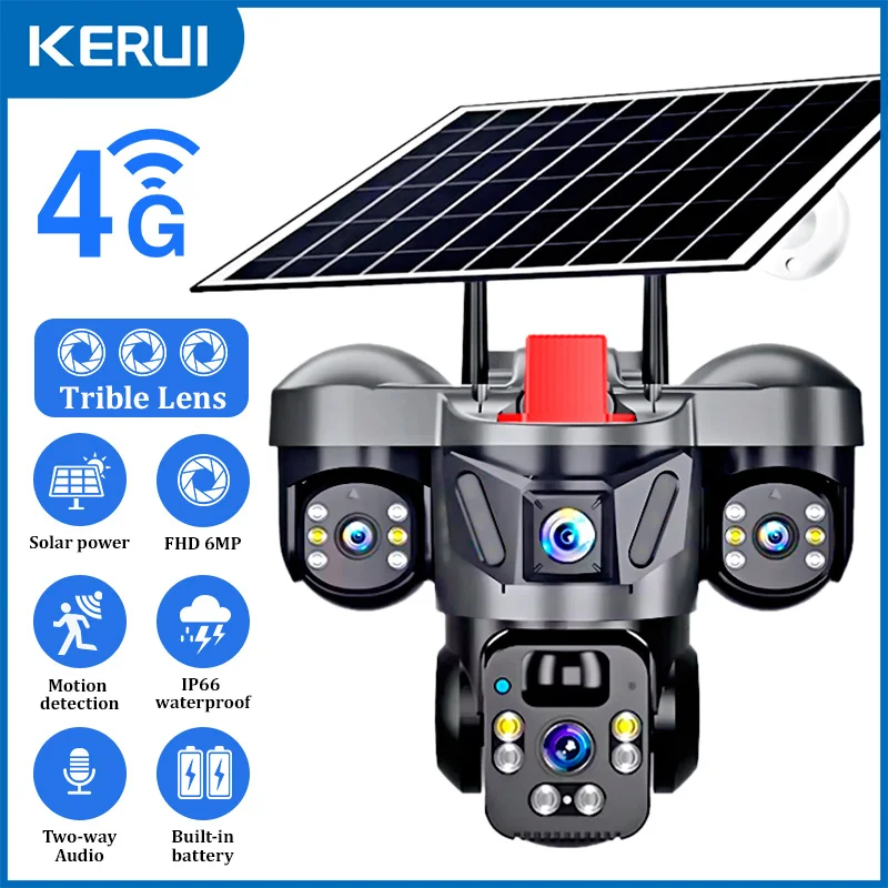 KERUI Outdoor PTZ 6MP 4G SIM W - Home Security Recorder recensie en prijs