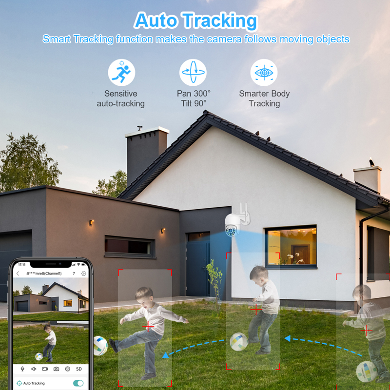 Smar 3MP Wireless CCTV Securit - Home Security Wifi Camera recensie en prijs