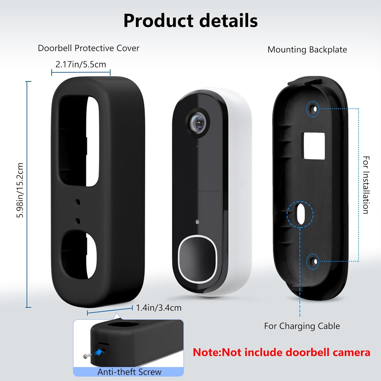 Anti-Theft Doorbell Bracket fo - Home Security Arlo recensie en prijs