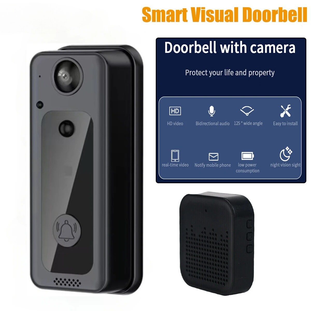 Wireless Doorbells Wifi Video  - Home Security Ring Camera recensie en prijs