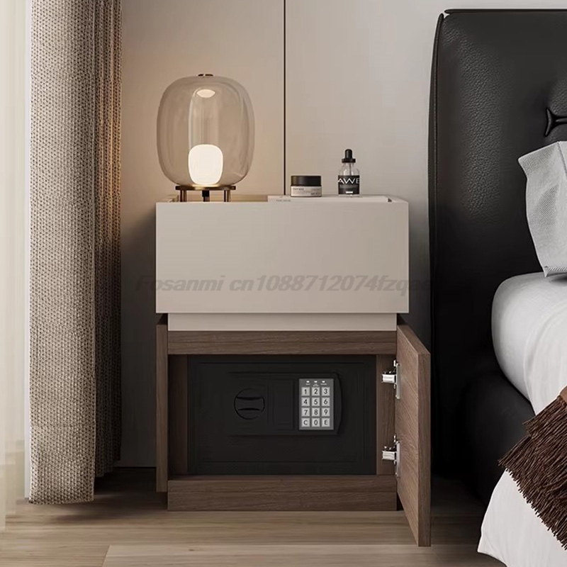 Italian Minimalist Nightstand  - Home Security Units recensie en prijs