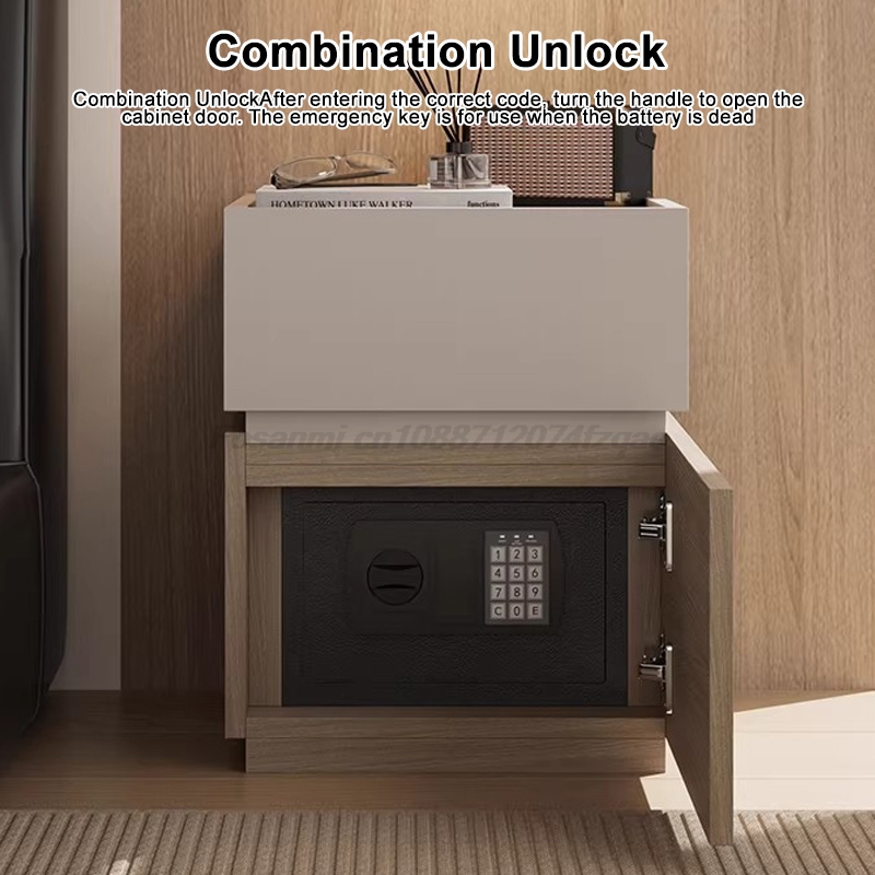 Italian Minimalist Nightstand  - Home Security Units recensie en prijs