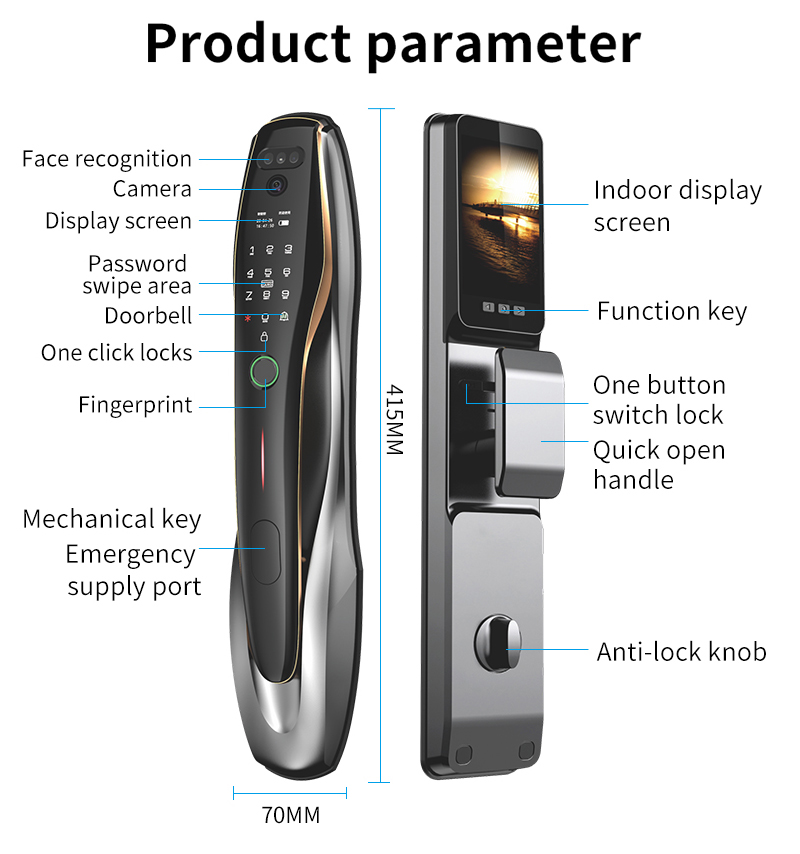 TYSH Tuya Security Fingerprint - Home Security Wifi Camera recensie en prijs