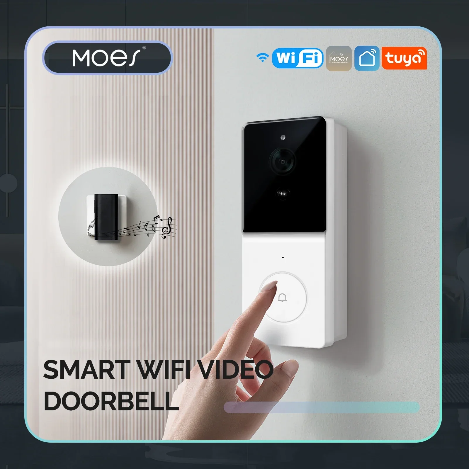 MOES Tuya Smart WiFi Video Doo - Home Security Brand recensie en prijs